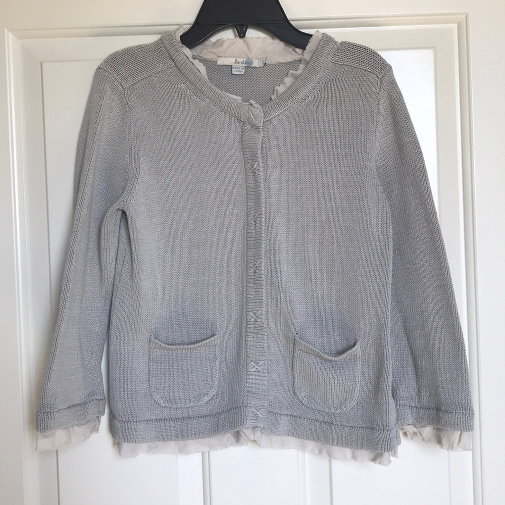 Boden silver cardigan